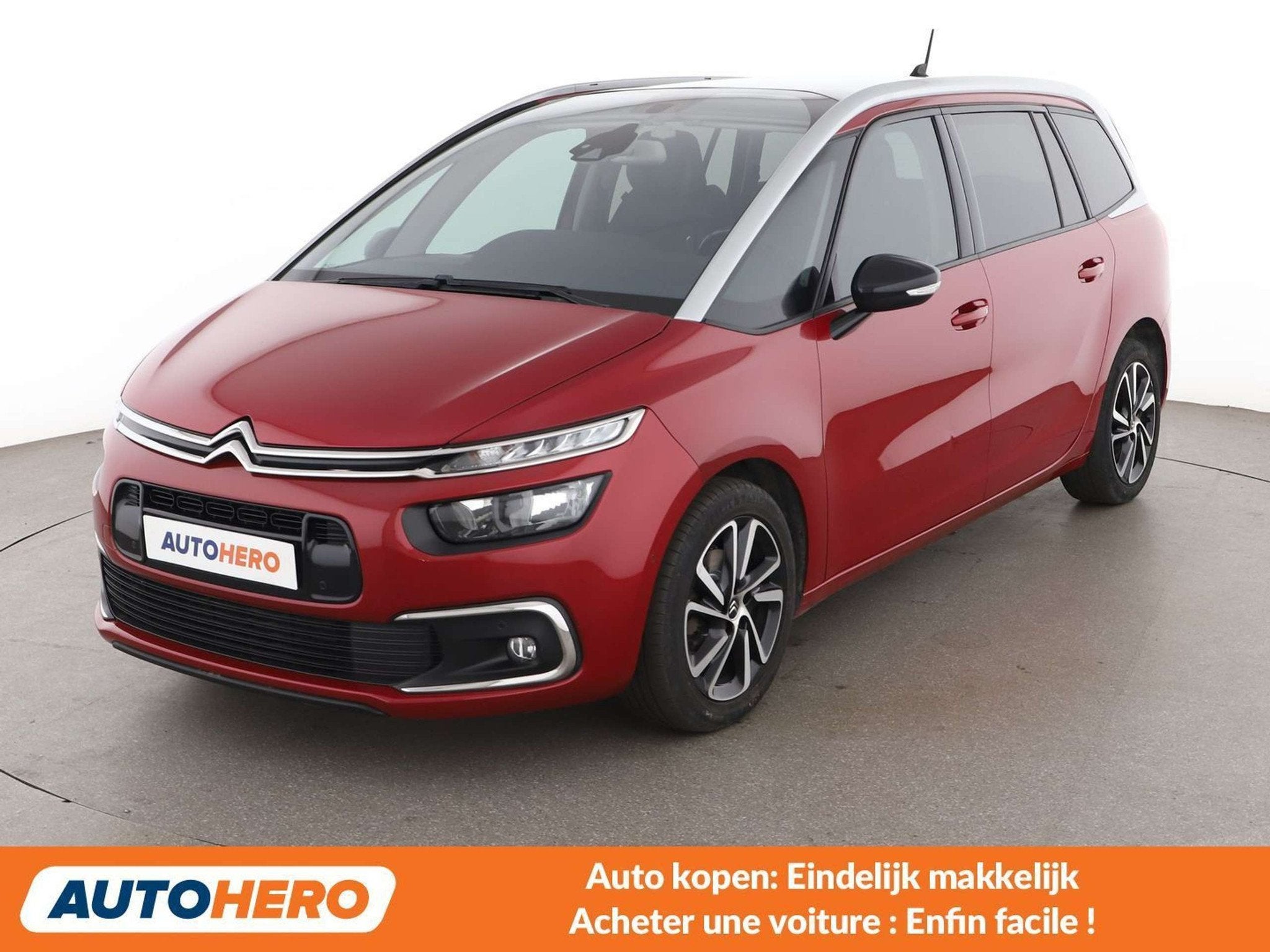 Citroën C4 Spacetourer 1.5 Blue-HDi Shine (bj 2021), Auto's, Gebruikt, 1505 kg, 7 zetels, Leder