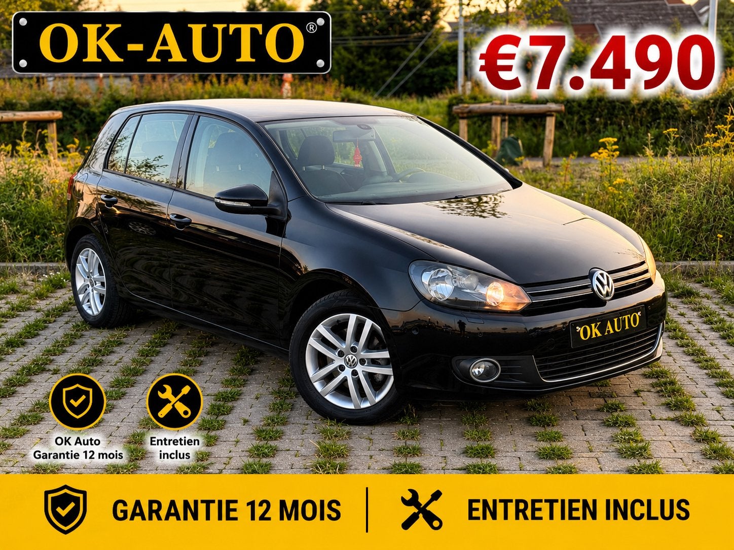 Vw Golf 1.4 TSI 122Cv Boite 6 Highline Garantie 12 Mois, Autos, Volkswagen, Particulier, Golf, Essence, Euro 5, Berline, 5 portes