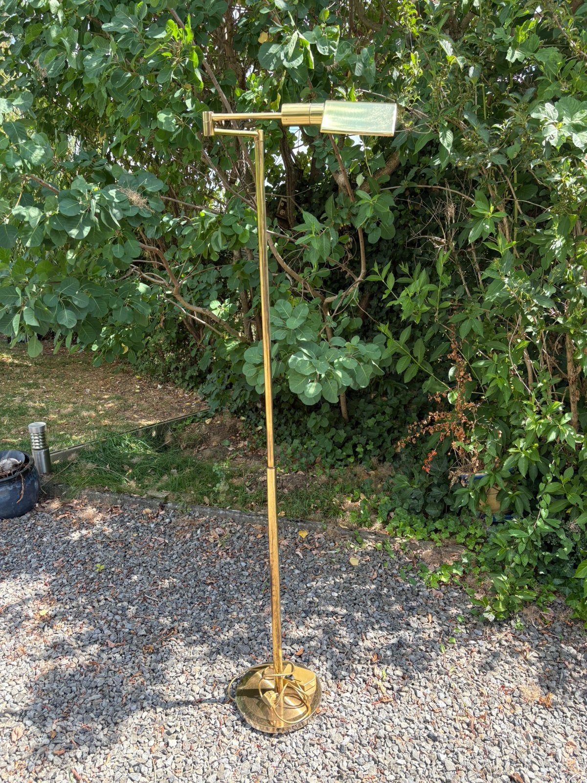 Lampadaire liseuse vintage, SA Boulanger Belgique, Vintage, Métal, Enlèvement, 100 à 150 cm