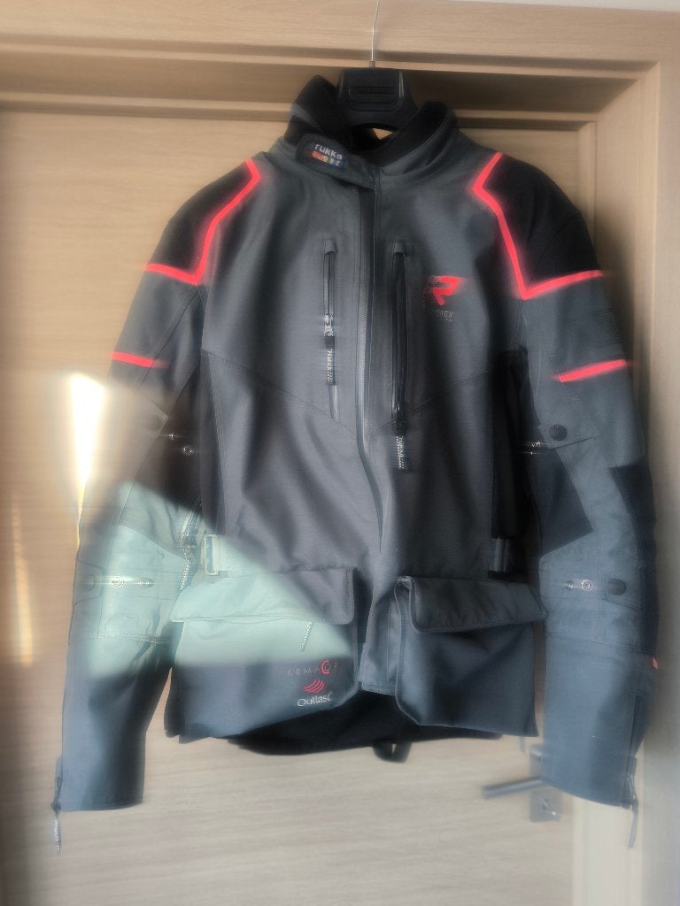 Rukka Armacor motorjas"Perfecte staat", Motoren, Kleding | Motorkleding, Ophalen, Tweedehands, Heren, Jas | textiel