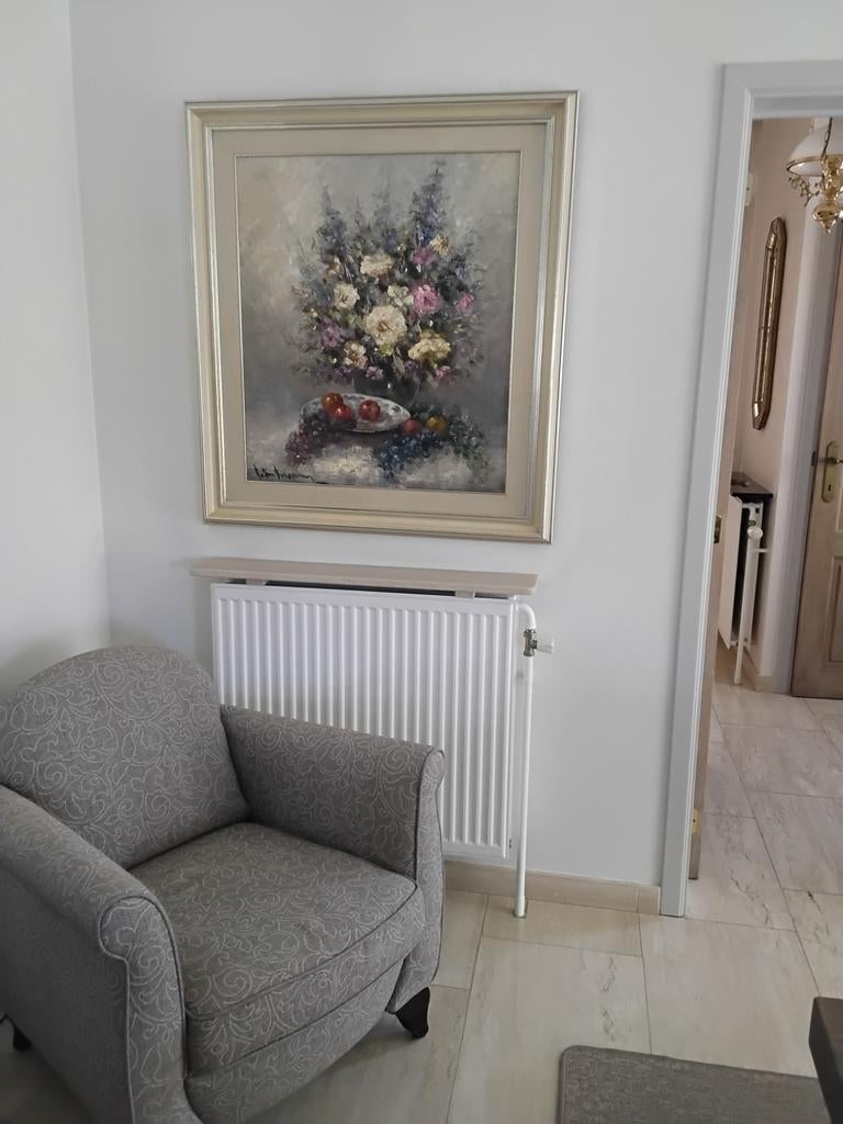 Groot schilderij van peter brouwer, Ophalen