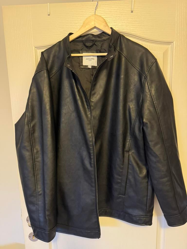 Mooie jas jack jones 3xl, Kleding | Heren, Jassen | Zomer, Ophalen, Zwart, Zo goed als nieuw, Jack&Jones