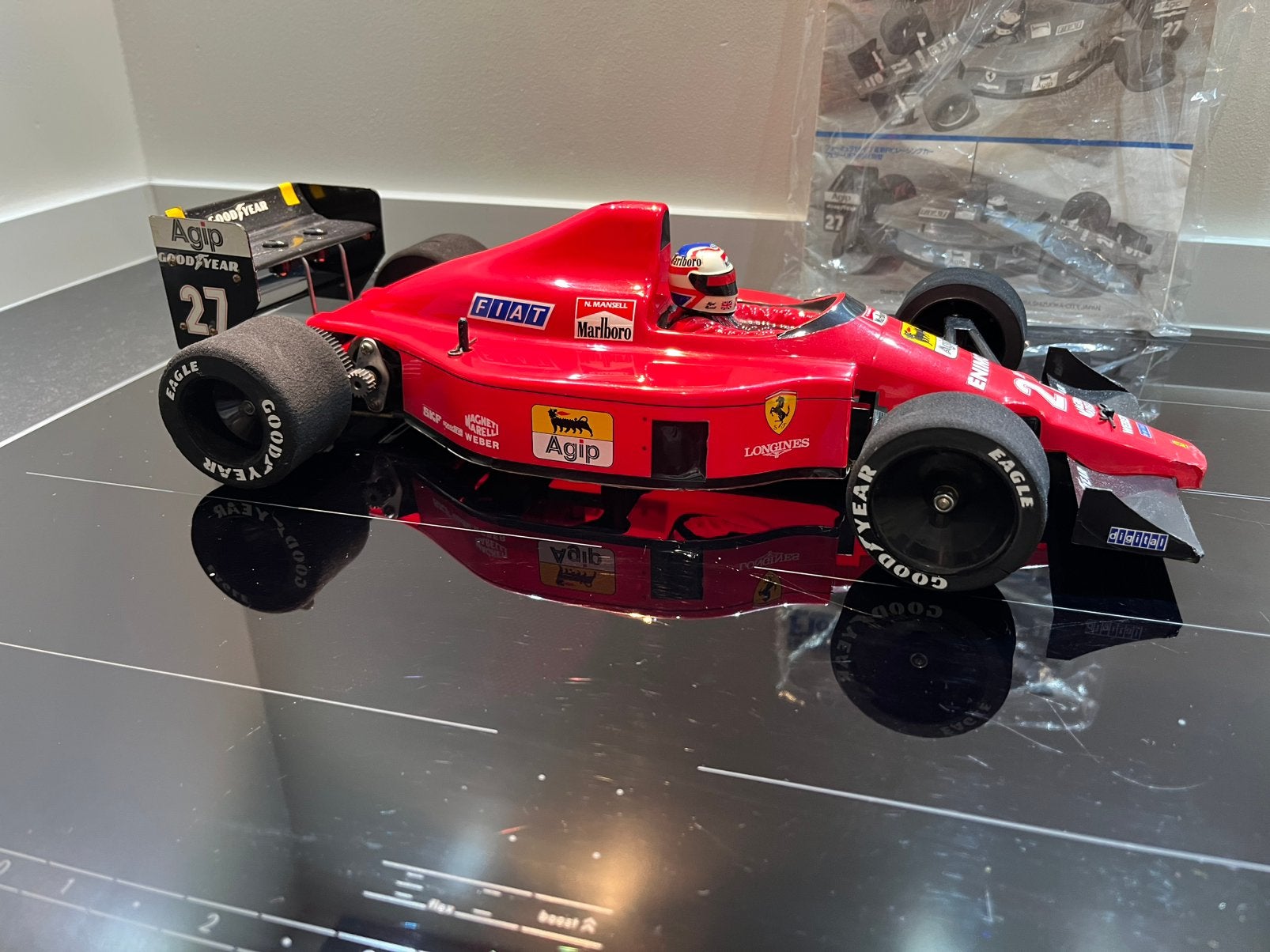 Tamiya F189 late version, Échelle 1:10, Enlèvement ou Envoi, Voiture on road, Utilisé