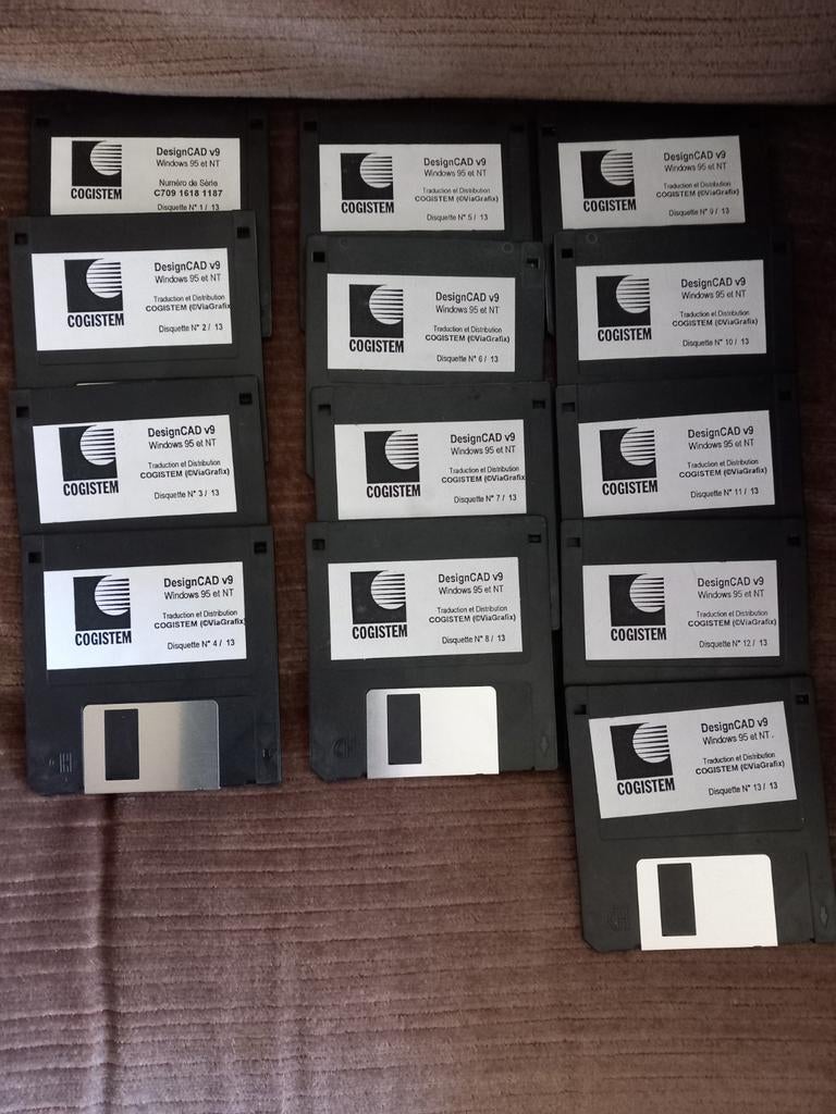 Cogistem - DesignCAD v9 - Windows 95 en NT, Computers en Software, Vintage Computers, Ophalen of Verzenden