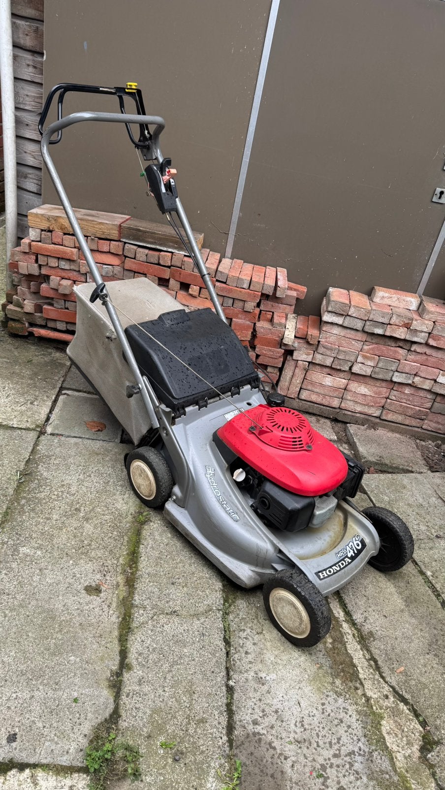 Honda HRB476c grasmaaier, Jardin & Terrasse, Tondeuses à gazon, Tondeuses à gazon à essence, 40 à 49 cm, Enlèvement, Utilisé