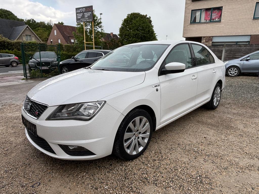 Seat toledo 1.4 turbo benzine/automaat/61dkm/1 jaar garantie, Auto's, Seat, Stof, Zwart, Bedrijf, 1390 cc