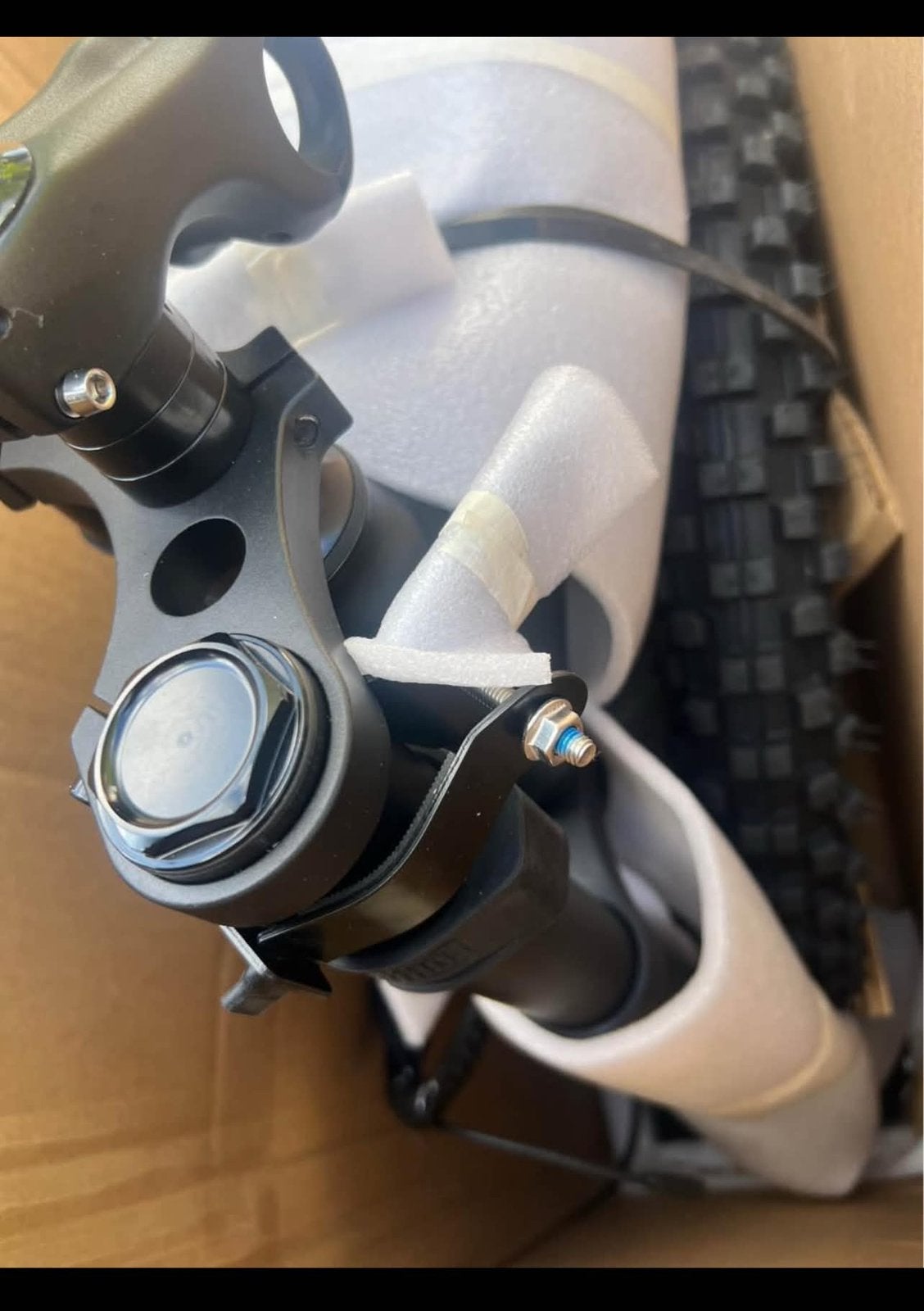 OUXI GT2000 fatbike, Ophalen