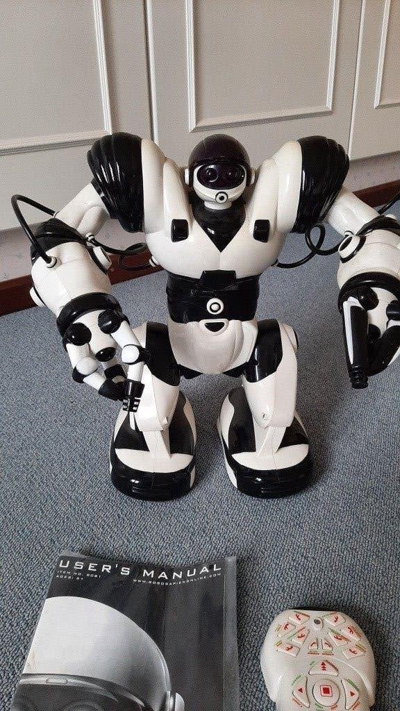 Interactieve speelgoedrobot met afstandsbediening Perf. St, Kinderen en Baby's, Speelgoed | Actiefiguren, Zo goed als nieuw, Ophalen of Verzenden