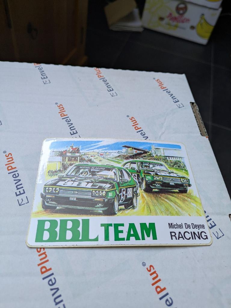 BBL team racing, Verzamelen, Ophalen of Verzenden, Zo goed als nieuw, Sport