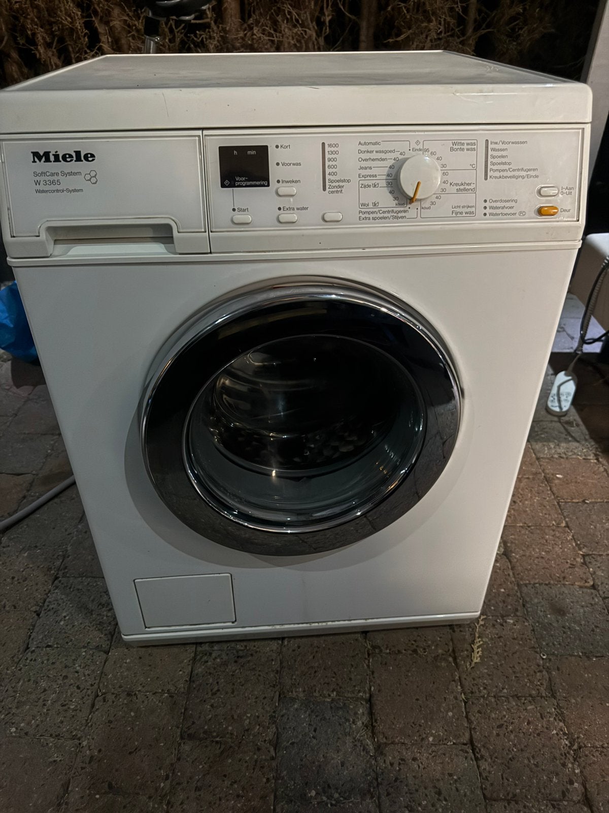 Wasmachine Miele W 3365, Ophalen, 6 tot 8 kg, Gebruikt, Handwasprogramma