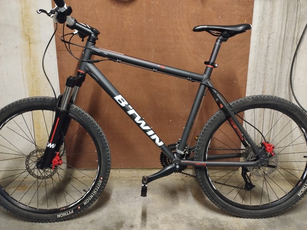 Moutainbike B'twin Rockrider 520, Vélos & Vélomoteurs, Enlèvement, Utilisé, 61 à 65 cm, Plus de 20 vitesses
