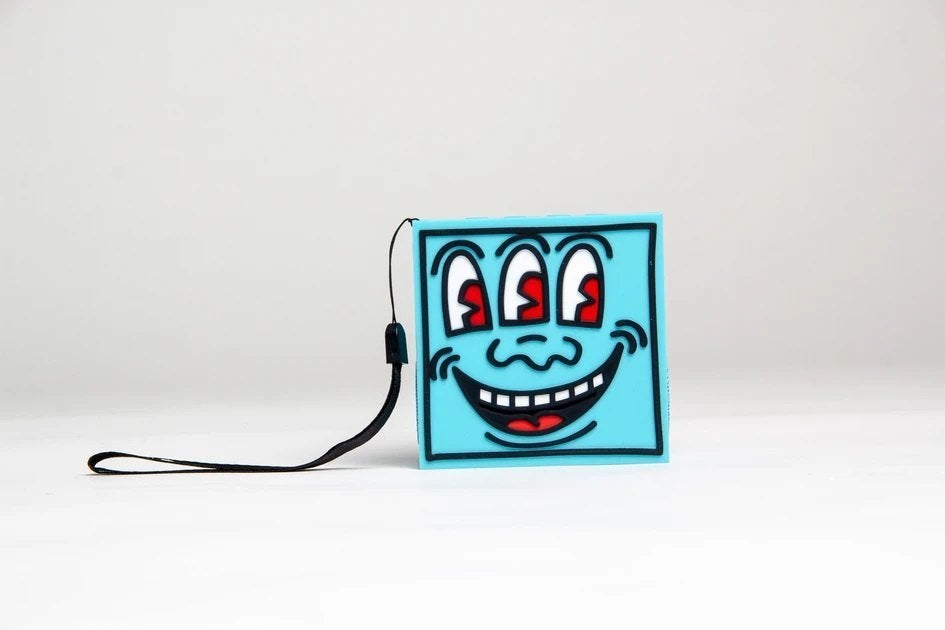 ToyQube x Keith Haring - 4" SoundQube (Blue) Nieuw !!, Ophalen of Verzenden, Nieuw, Radio