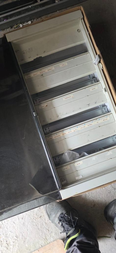 Zekeringkast leeg, Doe-het-zelf en Bouw, Elektriciteit en Kabels, Ophalen