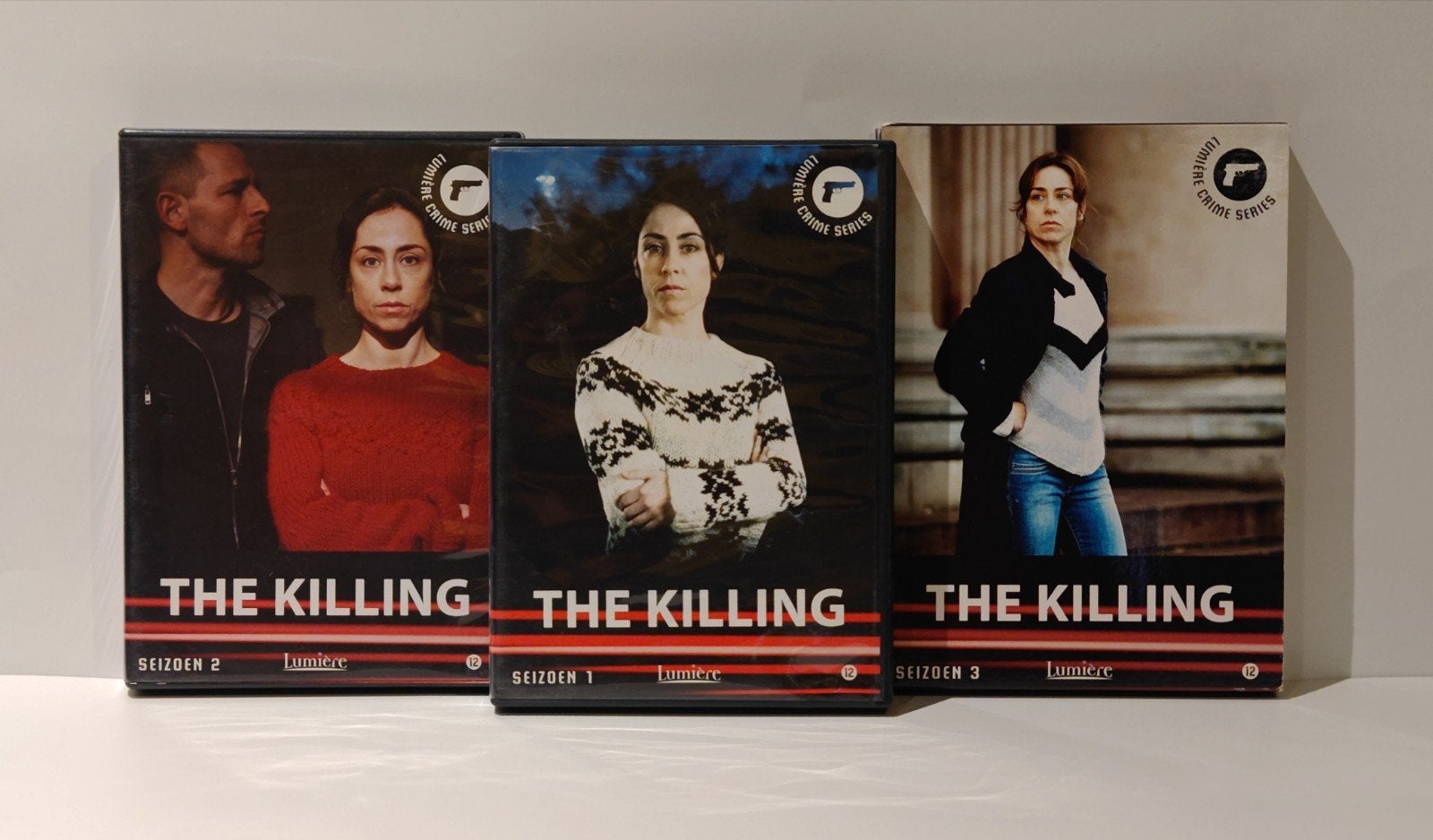 The Killing DVD Boxen Seizoen 1‑2‑3 Deense misdaadserie Sofi, Cd's en Dvd's, Ophalen of Verzenden, Drama