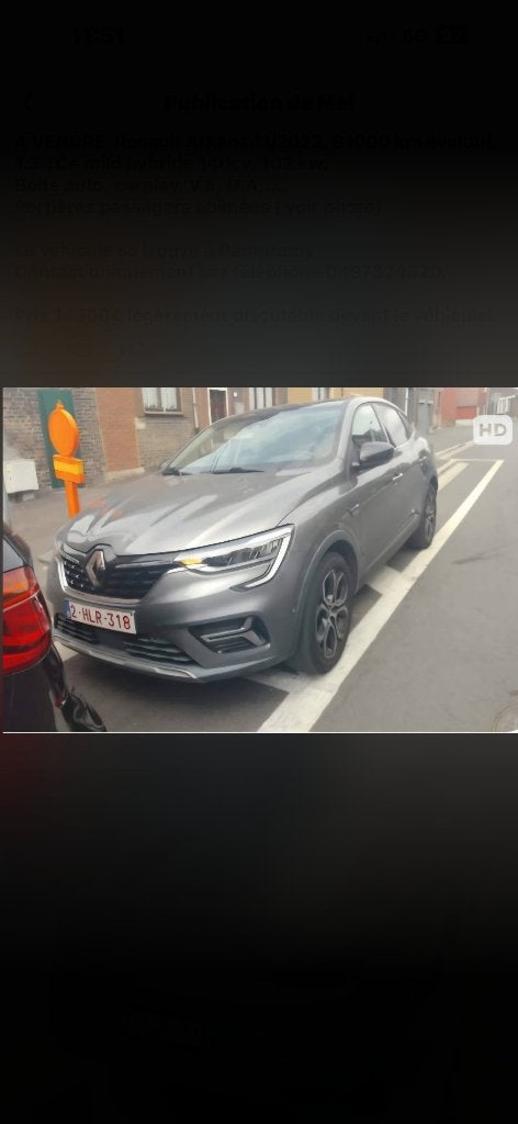 Renault arkana, Bedrijf, Te koop, Arkana