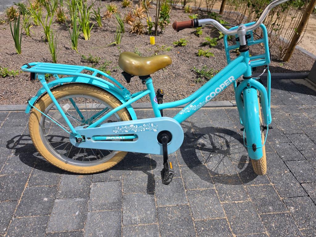 Kinderfiets cooper, Ophalen, 18 inch