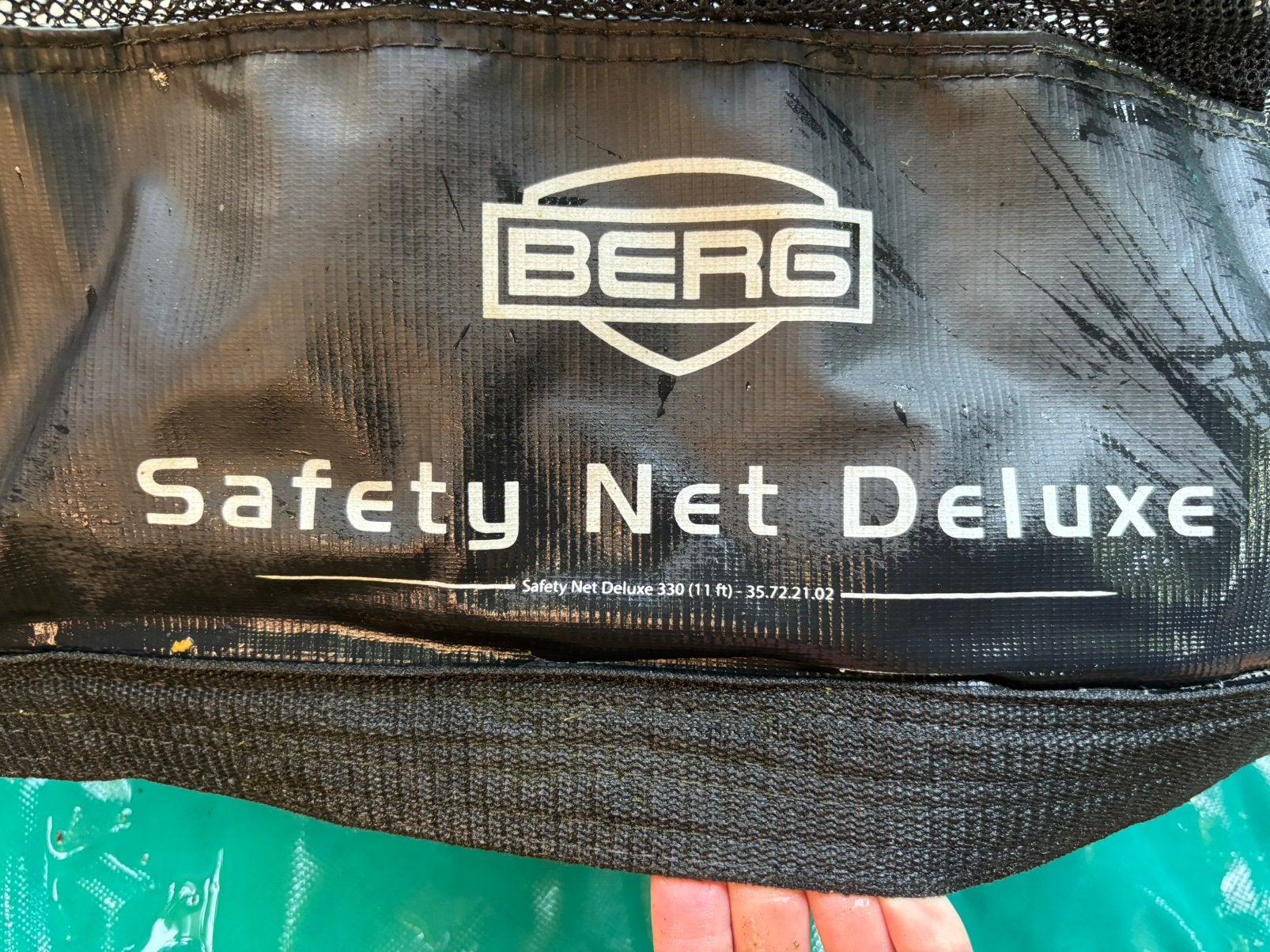 Trampoline Berg Champion Deluxe, Enlèvement, Utilisé