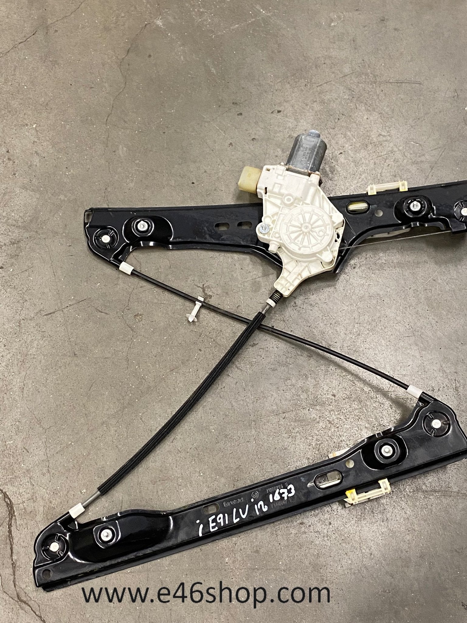 RAAMMOTOR COMPLEET BMW 3 SERIE E90 E91 LINKS VOOR, -, Utilisé, -, Enlèvement ou Envoi
