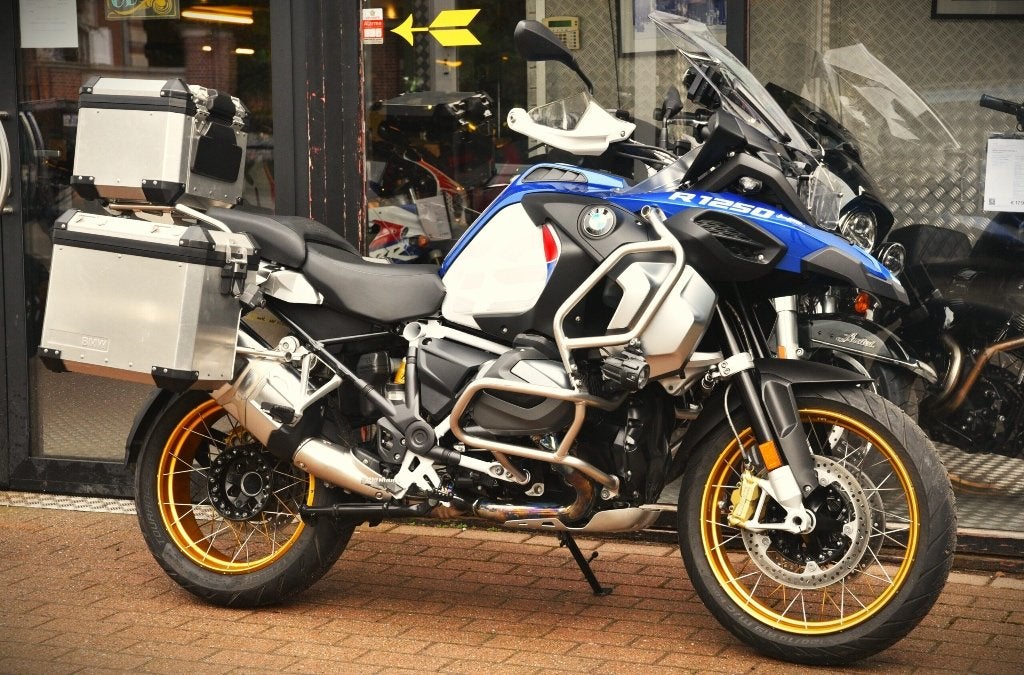 BMW R1250GS ADVENTURE ***MOTOVERTE.BE***, Motos, Motos | BMW, Entreprise, Tourisme, 2 cylindres, ABS, Occasion, Occasion, Enlèvement