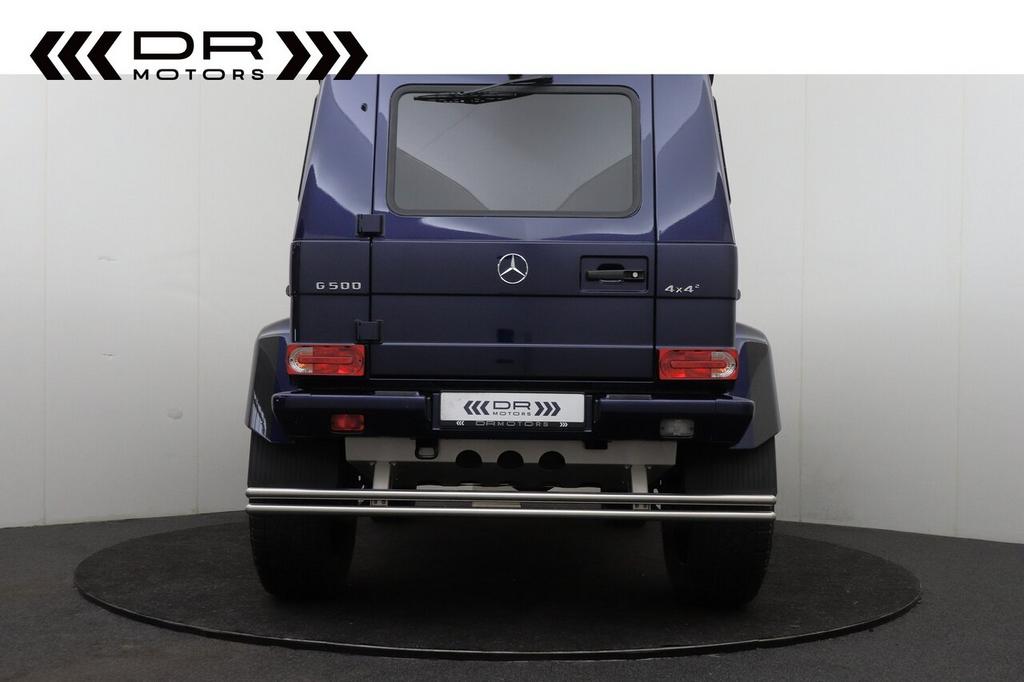 Mercedes-Benz G 500 4X4² KWADRAAT - LICHTE VRACHT- UNIEK !!, Auto's, Mercedes-Benz, 422 pk, G-Klasse, 312 kW, 2 zetels