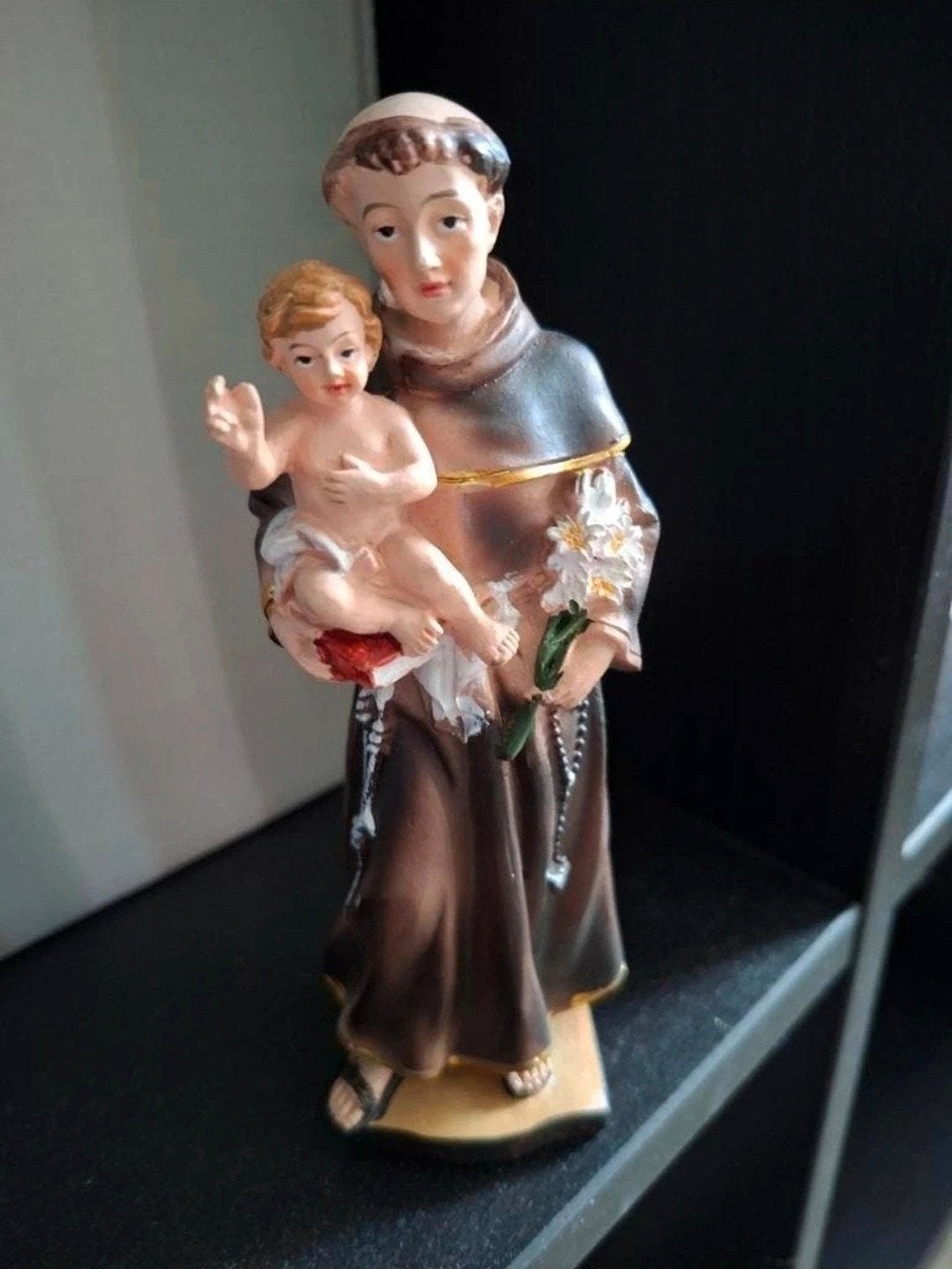 Statue Saint Antoine de Padoue, Collections, Religion, Enlèvement, Autres types, Christianisme | Catholique