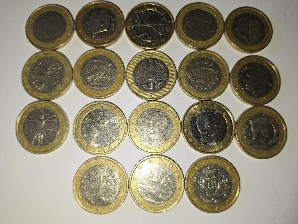 Pieces EURO 1euro, Timbres & Monnaies, Monnaies & Billets de banque | Collections, Enlèvement, Monnaie
