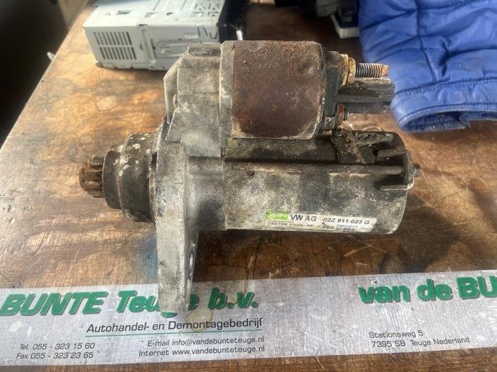 Startmotor van een Volkswagen Golf, Gebruikt, -, Volkswagen, -