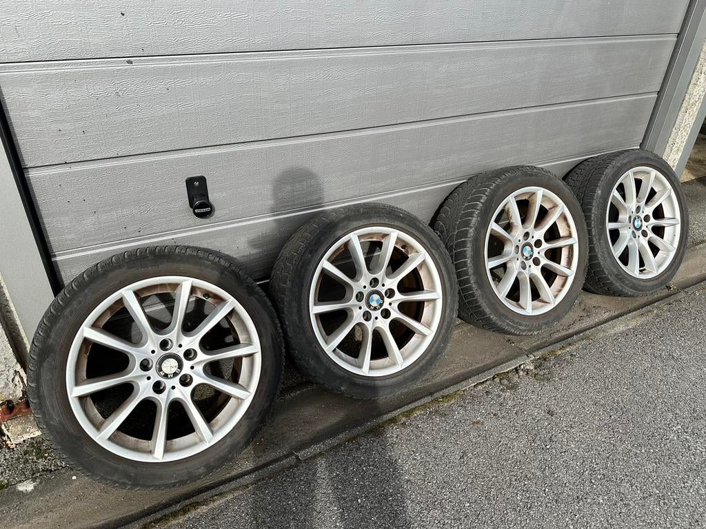18” Originele BMW Style 281 velgen, Ophalen, 18 inch, Banden en Velgen, All Season