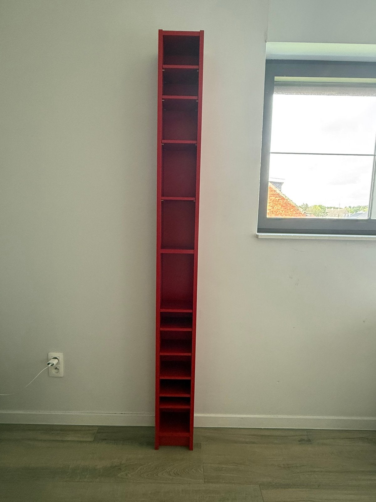 Ikea wandmeubel torenkast Rood, Ophalen, Zo goed als nieuw