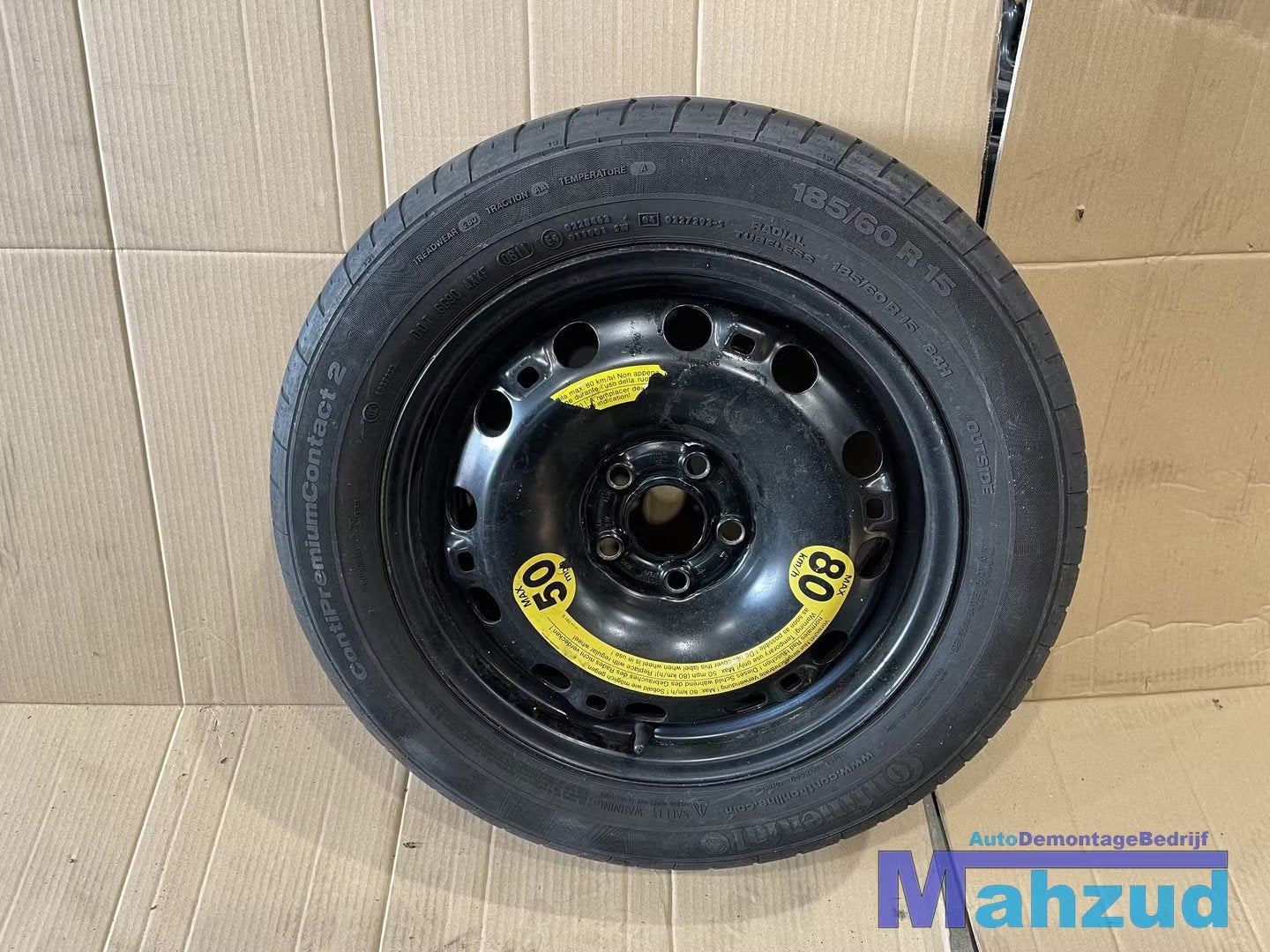 VW SEAT AUDI SKODA reservewiel 5x100 15 inch, Gebruikt, Volkswagen, Volkswagen AG, Vw@volkswagen.de