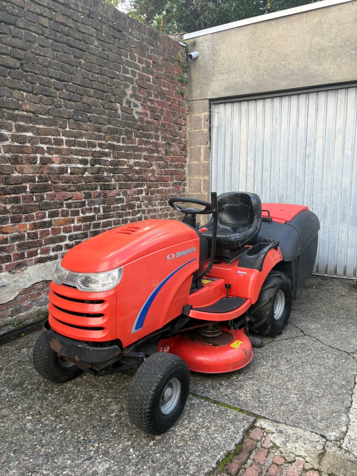 Tracteur tondeuse  simplicty professionnel 18 Chevaux, Jardin & Terrasse, Enlèvement, Comme neuf