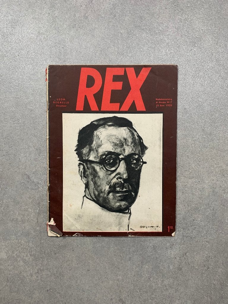 Brochure rex- Léon Degrelle 1935, Verzenden