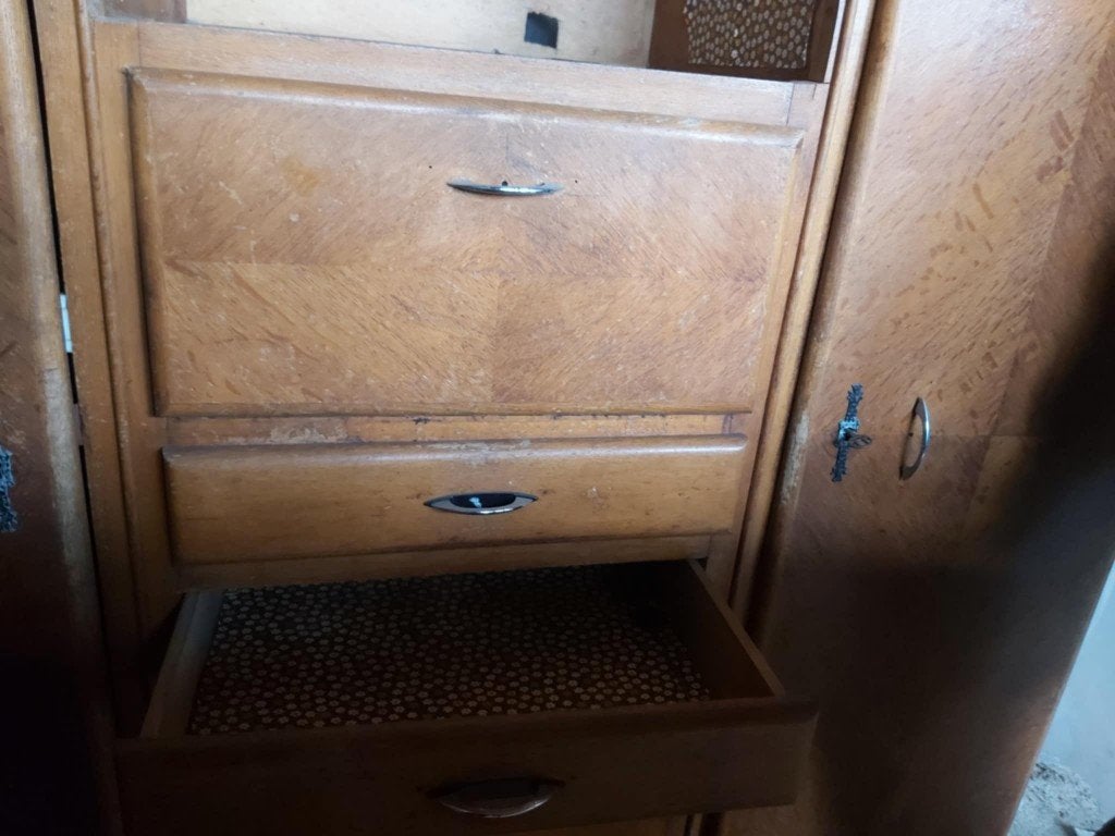 Meuble ancien à relooker, Enlèvement