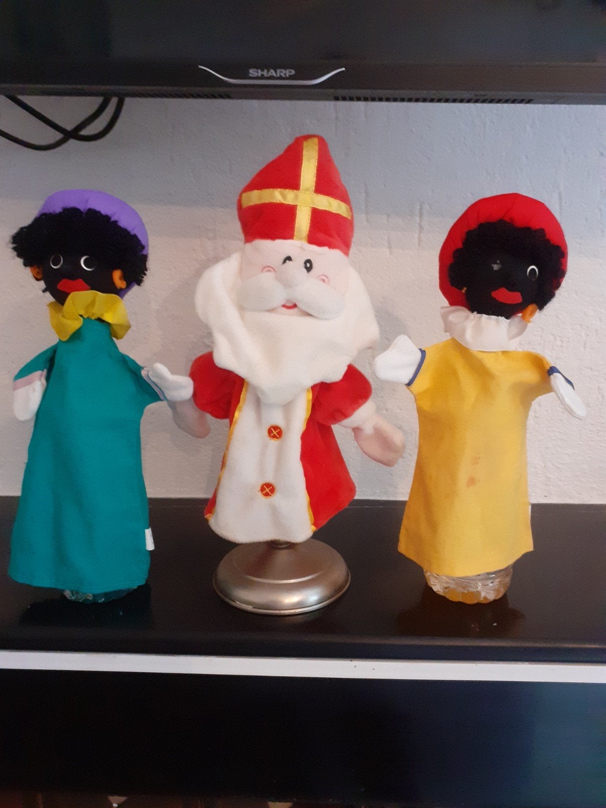 Sinterklaaspop en Pietermannen handpoppen, Ophalen of Verzenden