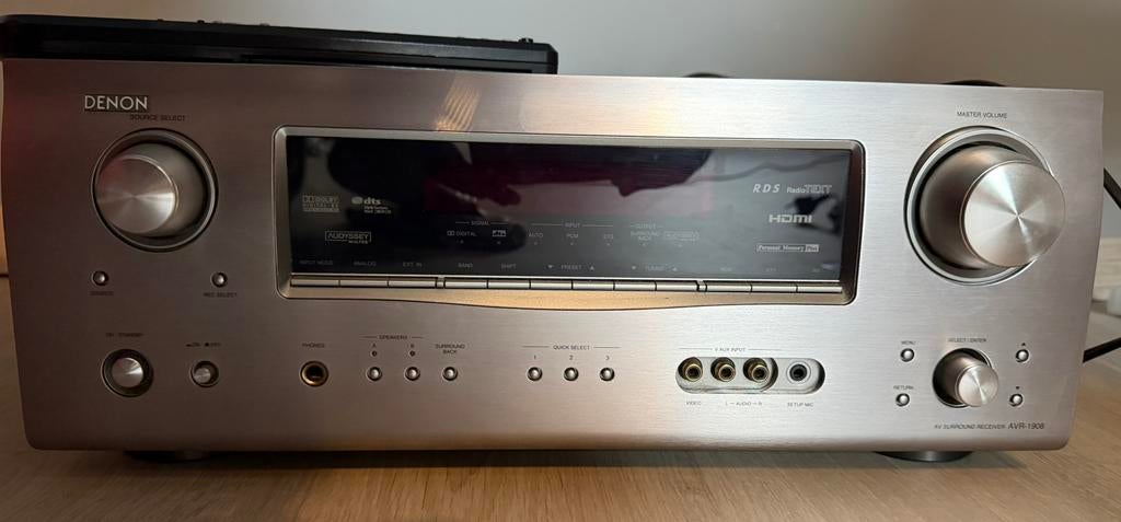 Ensemble ampli denon + 5 enceintes eltax, TV, Hi-fi & Vidéo, Amplificateurs & Ampli-syntoniseurs, Stéréo, Denon, Enlèvement