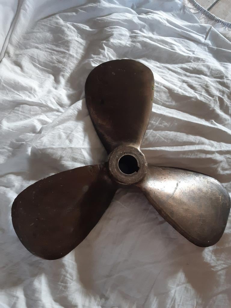 Hélice en bronze., Ophalen of Verzenden