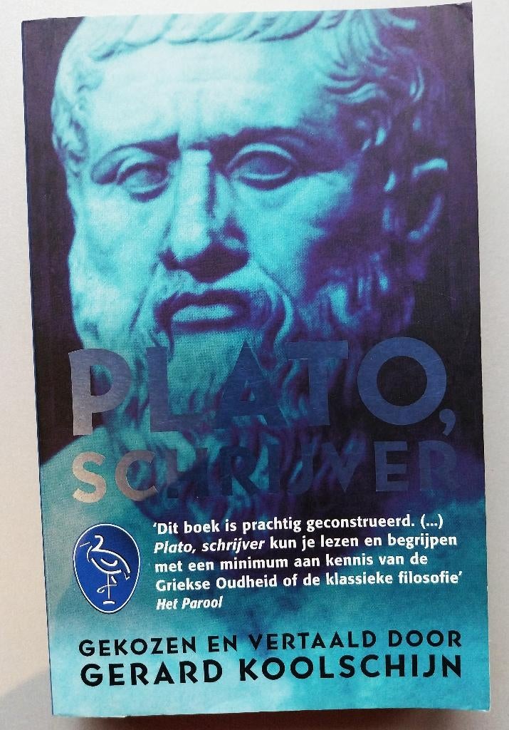 Plato Schrijver liefde . onzekerheid .  topboek, Verzenden, Zo goed als nieuw