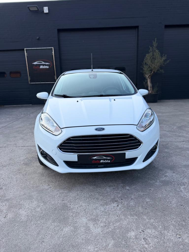 FORD FIESTA TITANIUM | 1.0 BENZINE |2014 |117000 KM GEKEURD, Auto's, Euro 5, Zwart, Wit, Bedrijf