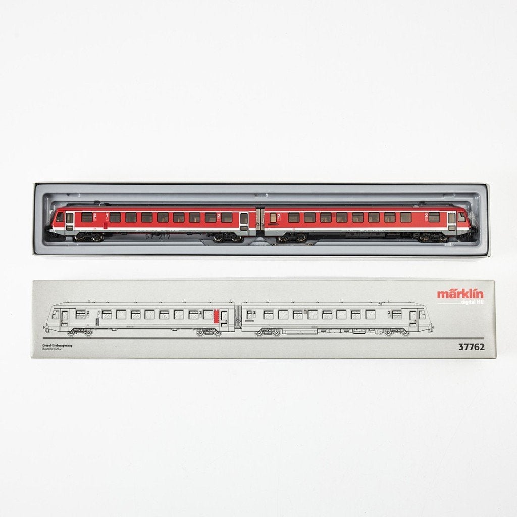 Marklin 37762 - Dieseltreinstel BR 628 DB, Hobby en Vrije tijd, Modeltreinen | H0, Zo goed als nieuw, Locomotief, Wisselstroom