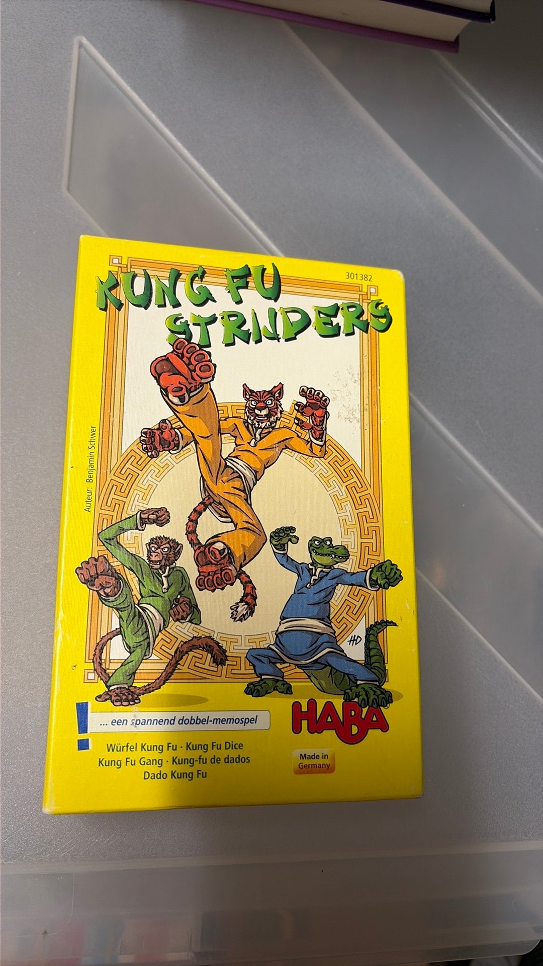 Jeu Haba : Kung Fu Fighters, Trois ou quatre joueurs, Enlèvement ou Envoi, Comme neuf
