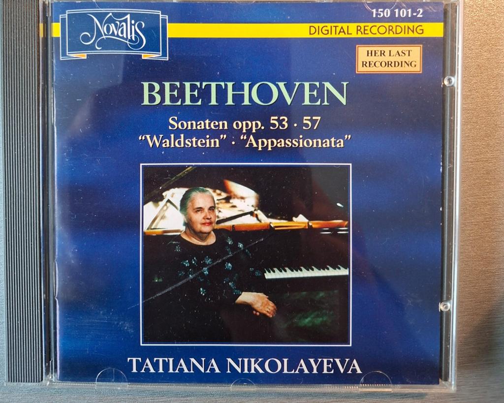 CD. Beethoven. Sonates (Nikolaïeva)., CD & DVD, Enlèvement ou Envoi
