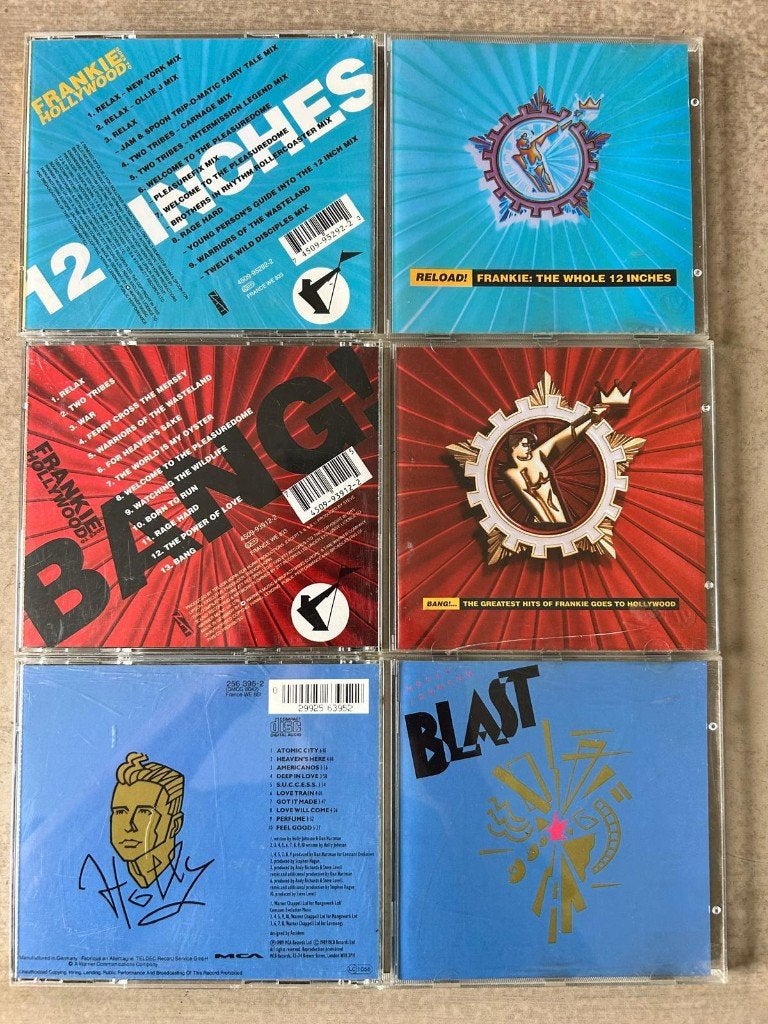 Frankie Goes to Hollywood + Holly Johnson — 3 CD, Enlèvement ou Envoi, Comme neuf, New wave, Autres types