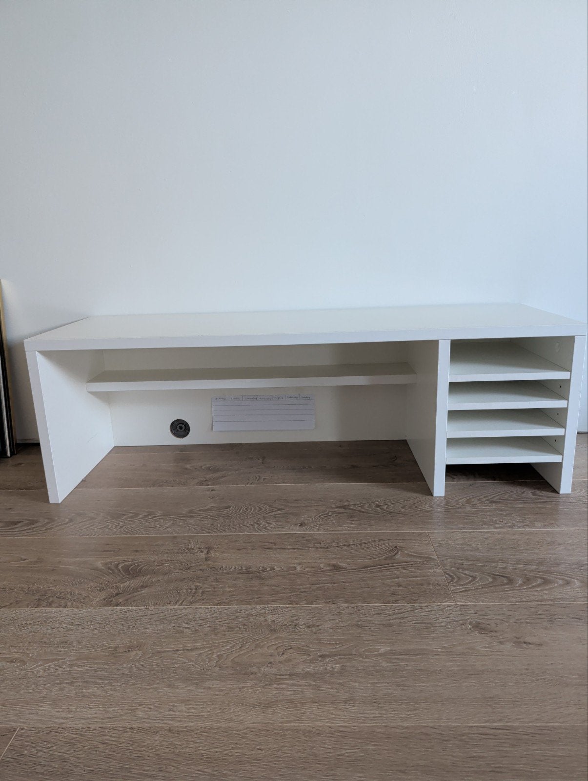 witte opzet bureau., Huis en Inrichting, Ophalen