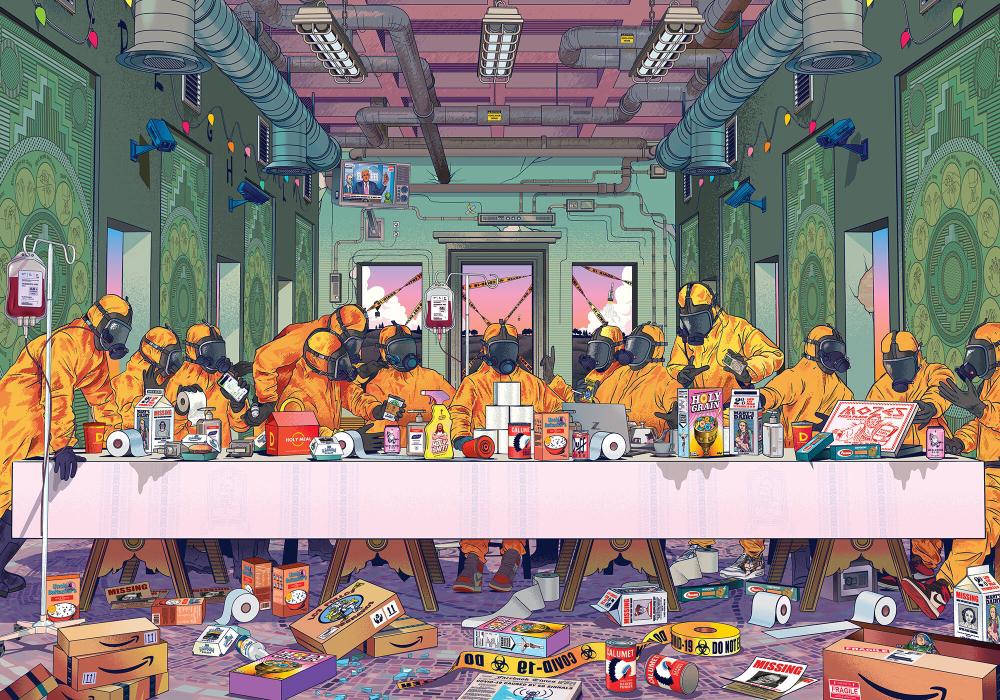 Gezocht : musketon the last supper, Enlèvement