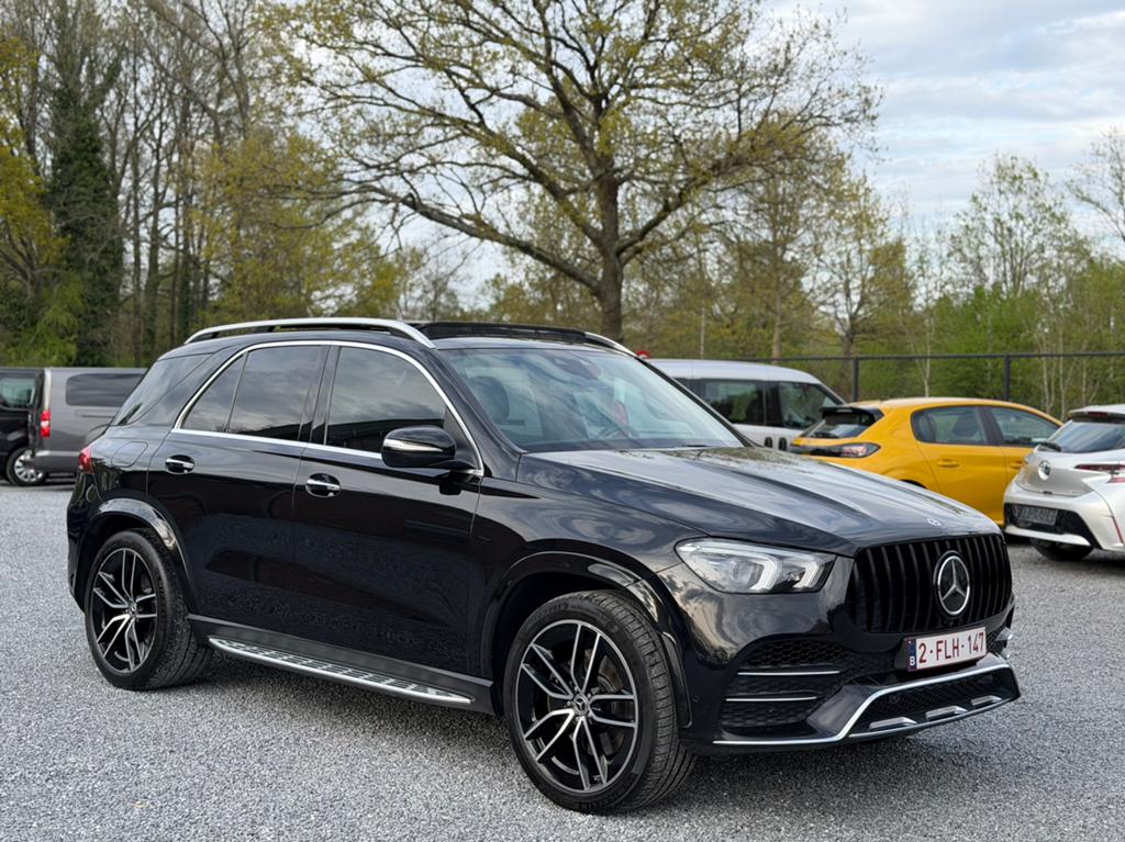 MERCEDES GLE400 - 7 ZITPLAATS - AMG PACKET - FULL OPTION, Auto's, Mercedes-Benz, Automaat, 2925 cc, Elektronische parkeerrem, GLE