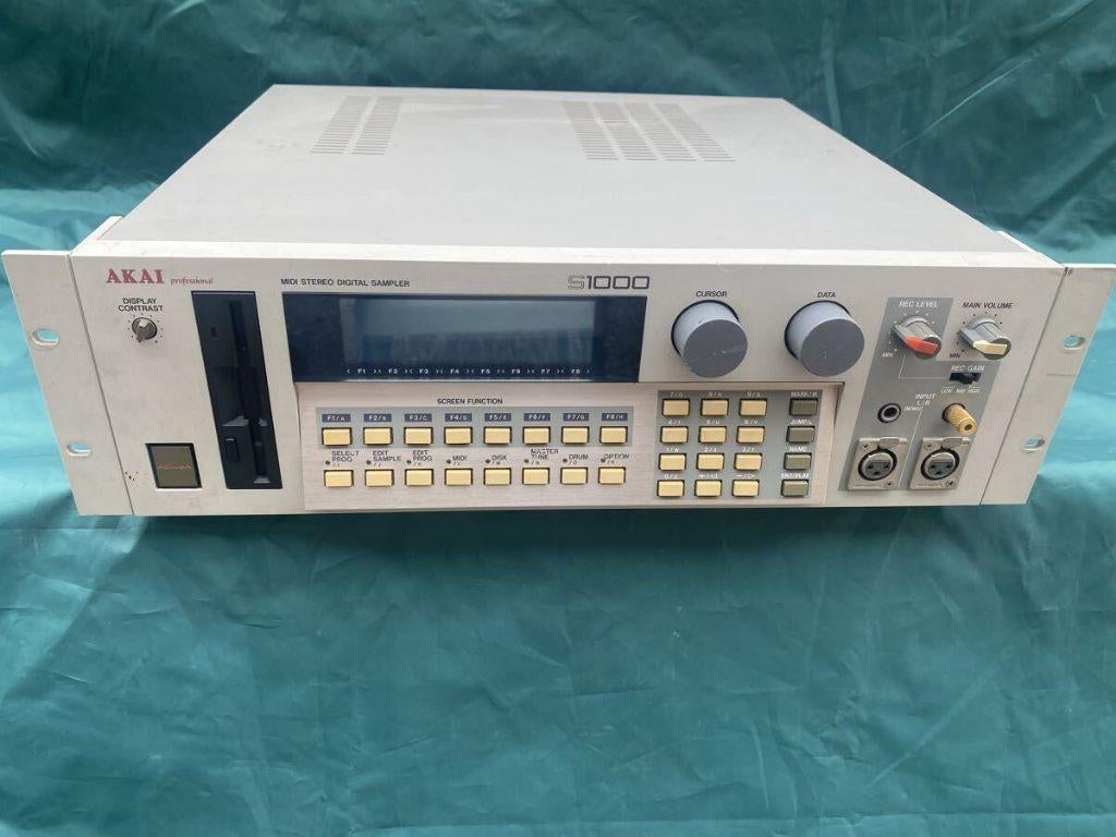 AKAI S1000 Sampler Ongetest Vintage Rack, Muziek en Instrumenten, Samplers, Gebruikt, Ophalen of Verzenden