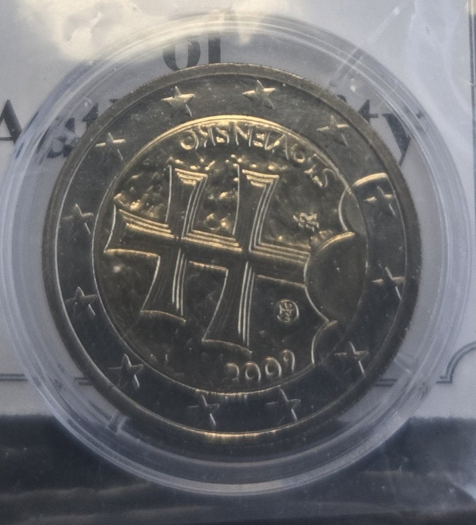 PIIECE 2 EUROS COMMEMORATIVE SLOVAKIA 2009, Timbres & Monnaies, Enlèvement ou Envoi, Slovaquie, 2 euros
