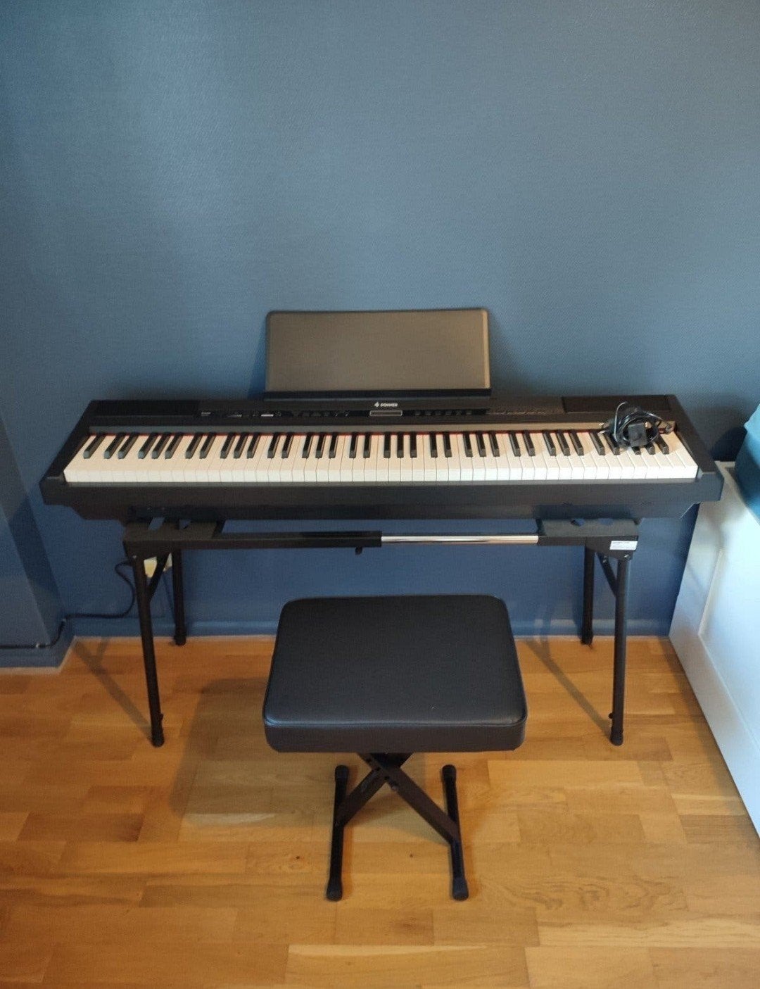 Piano numérique Donner, Musique & Instruments, Pianos, Enlèvement, Comme neuf, Noir, Piano