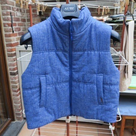 Bodywarmer nieuw jeansblauw Blue Bay mt 36, Neuf, Enlèvement ou Envoi, Taille 36 (S), Blue Bay