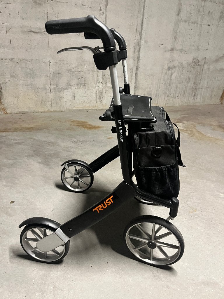 Rollator nieuwstaat Trust, Enlèvement, Poids léger, Comme neuf